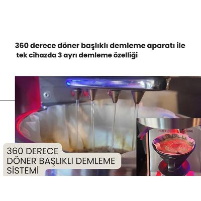 Proffil Otomatik Chemex V60 Filtre Kahve Demleme Makinesi - 11