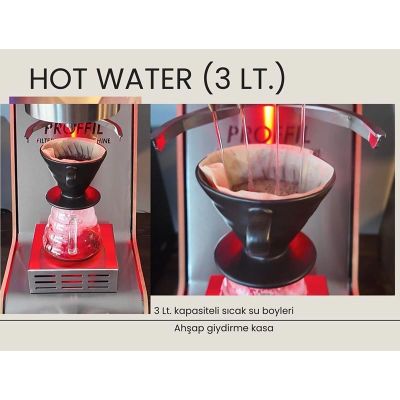 Proffil Otomatik Chemex V60 Filtre Kahve Demleme Makinesi - 14