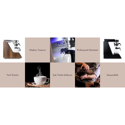 Proffil Otomatik Chemex V60 Filtre Kahve Demleme Makinesi - 6