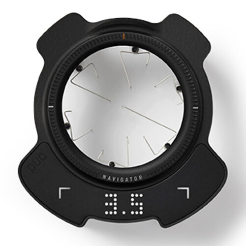 Puqpress Puq Prep Prep Navigator Portafilator خلاط قهوة بورتافيلتر، 58.3 مم، أسود - Puqpress