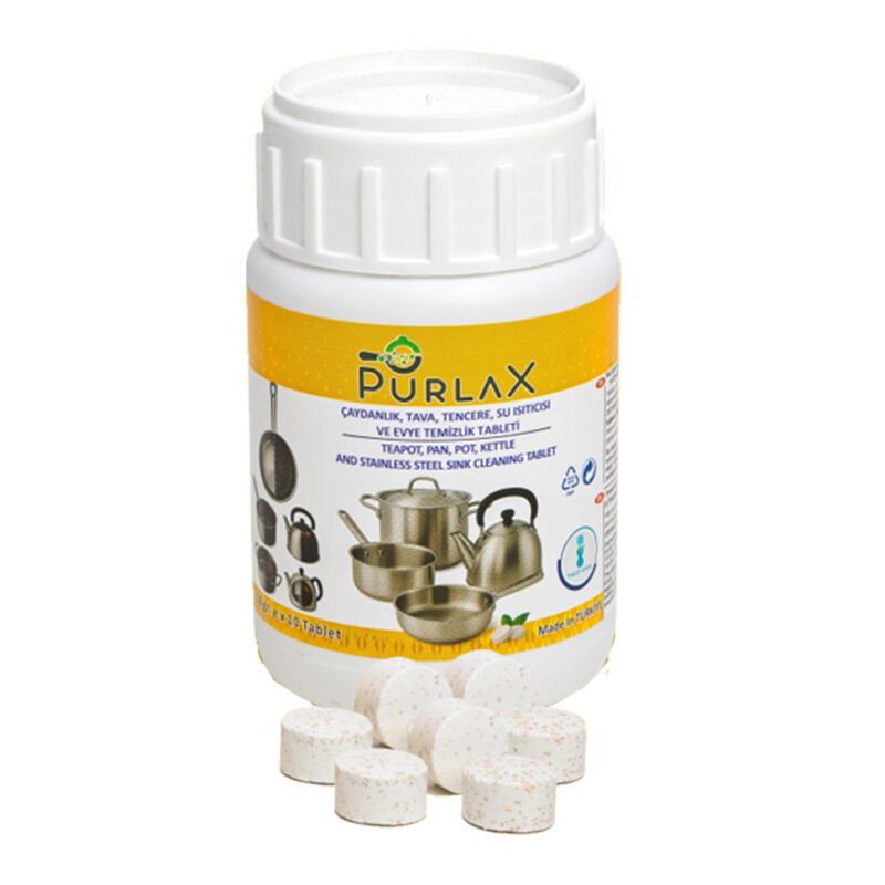 Purlax A003-3 Katran Sökücü Temizlik Tableti, 10 Adet - Purlax