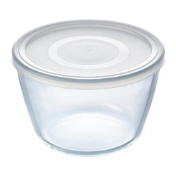 Pyrex 152P001/7048 Kapaklı Yuvarlak Saklama Kabı, 0.6 L - Thumbnail