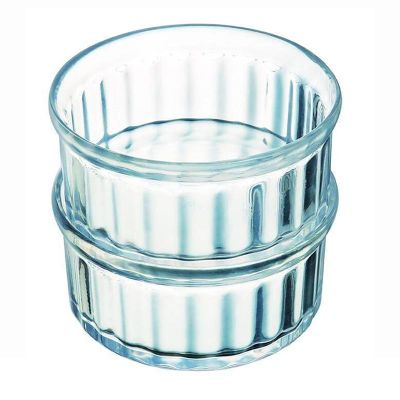 Pyrex 169B000/7140 Ramekin Mini Cam Kase, 10 cm, 12'li - 2