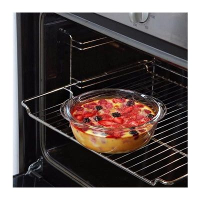 Pyrex 207PH00/7145 Yuvarlak Mikrodalga Saklama Kabı, 1.1 L - 2