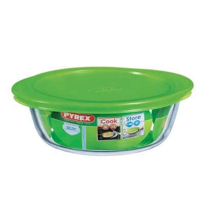 Pyrex 208P000/7046 Yuvarlak Saklama Kabı, 2.3 L - 1