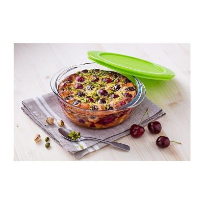Pyrex 208P000/7046 Yuvarlak Saklama Kabı, 2.3 L - 2