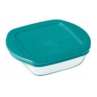 Pyrex 210P000 Kare Saklama Kabı, 0.3 L - 1