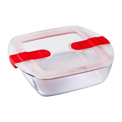 Pyrex 211PH00/7146 Dikdörtgen Mikrodalga Saklama Kabı, 1 L - 1