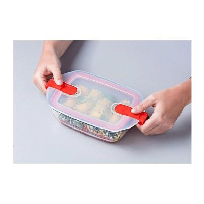 Pyrex 211PH00/7146 Dikdörtgen Mikrodalga Saklama Kabı, 1 L - 2