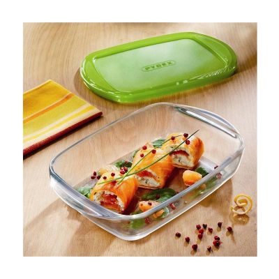 Pyrex 215P000/7046 Dikdörtgen Mikrodalga Saklama Kabı, 1 L - 3