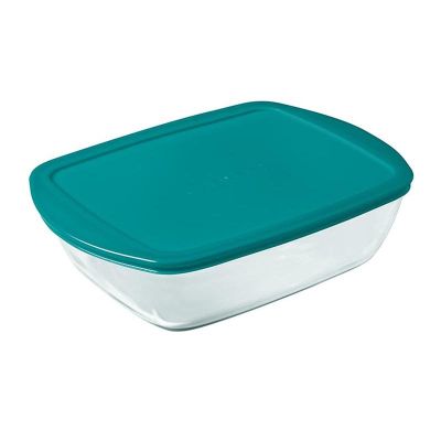 Pyrex 216P000 Dikdörtgen Saklama ve Fırın Kabı, 2.5 L - 1