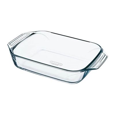 Pyrex 240B000/7046 Dikdörtgen Cam Fırın Kabı, 40x27 cm - 1