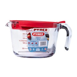 Pyrex 264P000/7046 Kapaklı Cam Ölçü Kabı, 1 L - 1