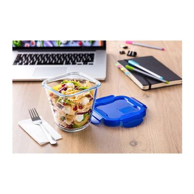 Pyrex 289PG00/7046 Kapaklı Uzun Saklama Kabı, 0.8 L - 3
