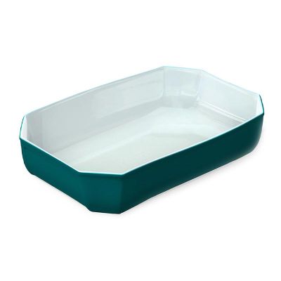 Pyrex 295B003/7145 Dikdörtgen Fırın Kabı, 33x22x7 cm, Yeşil - 1