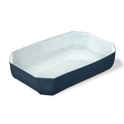 Pyrex 295B004/7145 Dikdörtgen Fırın Kabı, 33x22x7 cm, Gri - 1