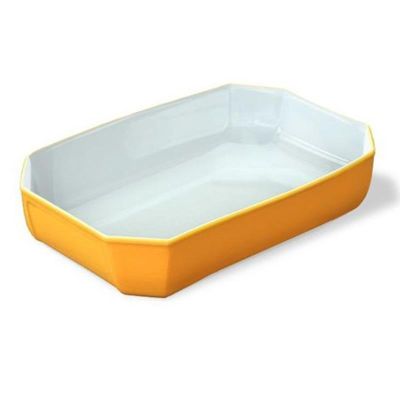 Pyrex 295B008/7145 Dikdörtgen Fırın Kabı, 33x22x7 cm, Sarı - 1