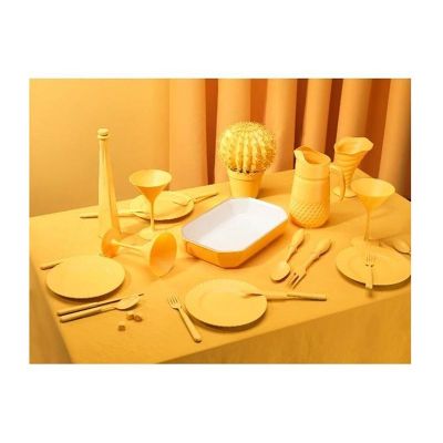 Pyrex 295B008/7145 Dikdörtgen Fırın Kabı, 33x22x7 cm, Sarı - 3