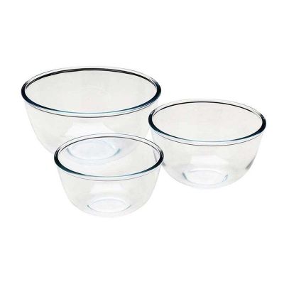 Pyrex 333S703/7044 3'lü Cam Kase Seti - 1