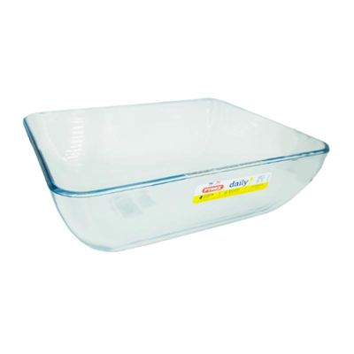 Pyrex 344B000/3046 Dikdörtgen Fırın Kabı, 28x22x9 cm, 3.4 L - 1