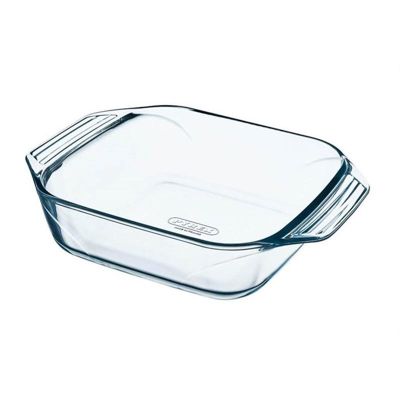 Pyrex 400B000/7046 Kare Fırın Kabı, 2.3 L - 1