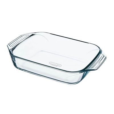 Pyrex 409B000/7146 Dikdörtgen Fırın Kabı, 3.8 L - 1