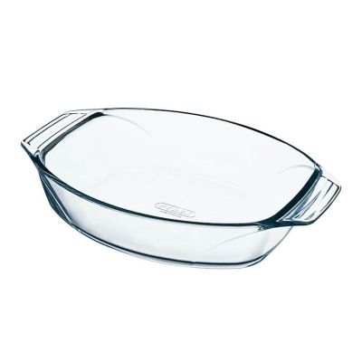 Pyrex 412B000/7044 Oval Fırın Kabı, 4 L - 1