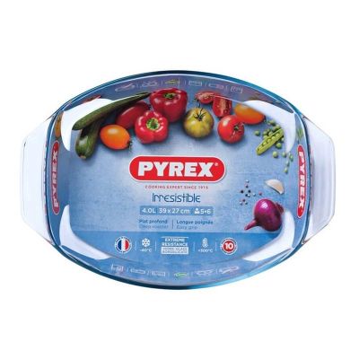 Pyrex 412B000/7044 Oval Fırın Kabı, 4 L - 2