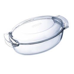 Pyrex 459A000/7043 Oval Glass Oven Container, 4 L - Pyrex