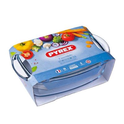 Pyrex 465A000/7043 Dikdörtgen Cam Fırın Kabı, 4.5 L - 2