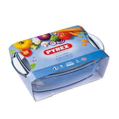 Pyrex 465A000/7144 Dikdörtgen Cam Fırın Kabı, 4.5 L - 2