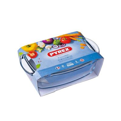 Pyrex 466A000/7143 Dikdörtgen Cam Fırın Kabı, 6.5 L - 2