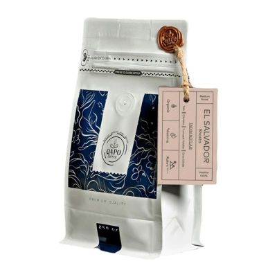 Qapo Coffee El Salvador Shasta Orta Kavrulmuş Öğütülmüş Kahve, 250 gr - 1