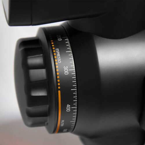 Quamar SIRIO Q On Demand Profesyonel Kahve Değirmeni, 77 mm, Siyah - 3