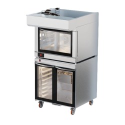 Ramalhos Microram Microram Convection Oven with Fermentation Cabinet and Hood - Ramalhos
