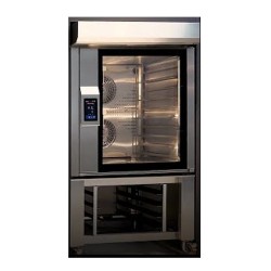 Ramalhos Конвекционная печь Turboram Touch 60x40 см 10 противней с нижней подставкой, вытяжкой и набором для чистки - Ramalhos