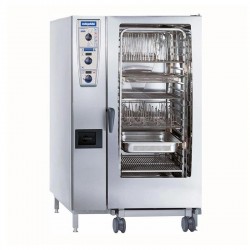 Rational CMP20 2G فرن حراري بالبخار، سعة 20 غم من الغاز، سعة 2/1 صينية، غاز - Rational