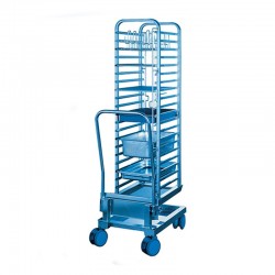 Rational Mobile Tray Rack, 1/1-6 Shelves, 382x579x458 mm - Rational