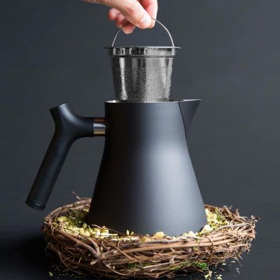 FellowProducts Raven Tea Kettle Çay Demleme ve Servis Cihazı, Isı Göstergeli - 4