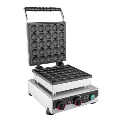 Remta W22 Yuvarlak Kapaklı Bubble Waffle Makinesi, 25'li, Elektrikli - Remta