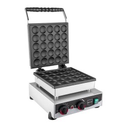 Remta W22 Yuvarlak Kapaklı Bubble Waffle Makinesi, 25'li, Elektrikli - 1