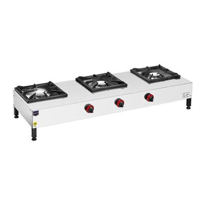 Remta CEJ24 3 Burner Set Top Restaurant Cooker, Natural Gas - Remta
