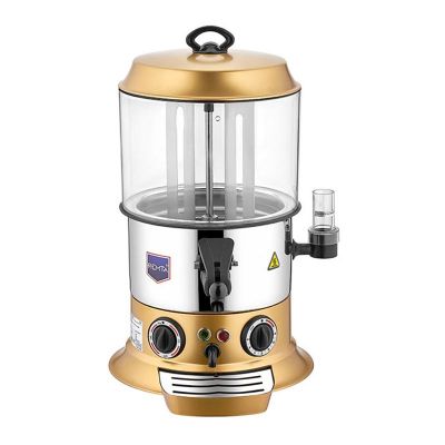 Remta CS8 Hot Chocolate & Sahlep Machine, 9 L, Gold - Remta