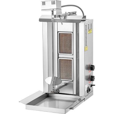 Remta D04(M) Top Motor Doner Kebab Cooker with, 2 Radians, LPG - 1