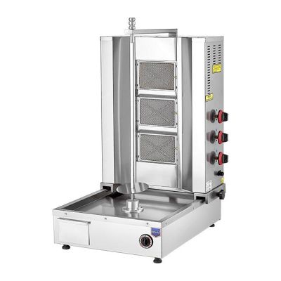 Remta D06(A) Bottom Motor Doner Kebab Cooker, 3 Radian, Gas (CE) - 1