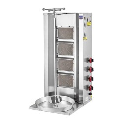 Remta D08 Doner Kebab Cooker, 4 Radiant, LPG - Remta
