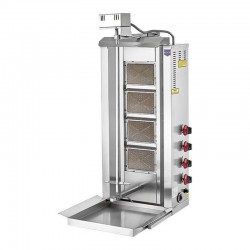 Remta D10(M)Top Motor Doner Kebab Cooker, 5 Radiant, LPG - Remta