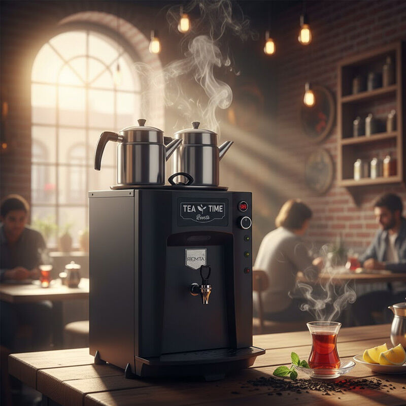 Remta DE11SP Premium Jumbo Float Tea Maker, 2 инфузора, 23 л, черный - Remta
