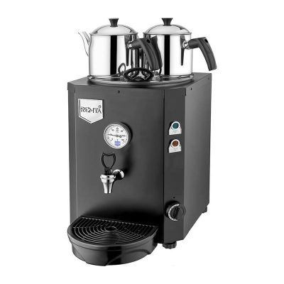 Remta DE12S Jumbo Float Tea Maker, 2 Infuser, 13 L, Electric, Black - Remta