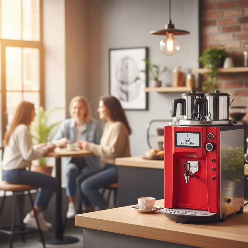 Remta DE12SP Premium Jumbo Şamandıralı Çay Makinesi, 2 Demlikli, 15 L, Elektrikli, Kırmızı - Remta